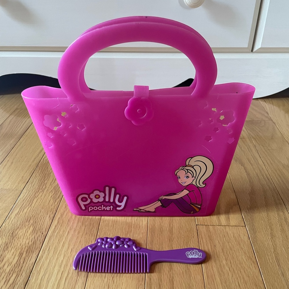 Polly Pocket Purse + Comb